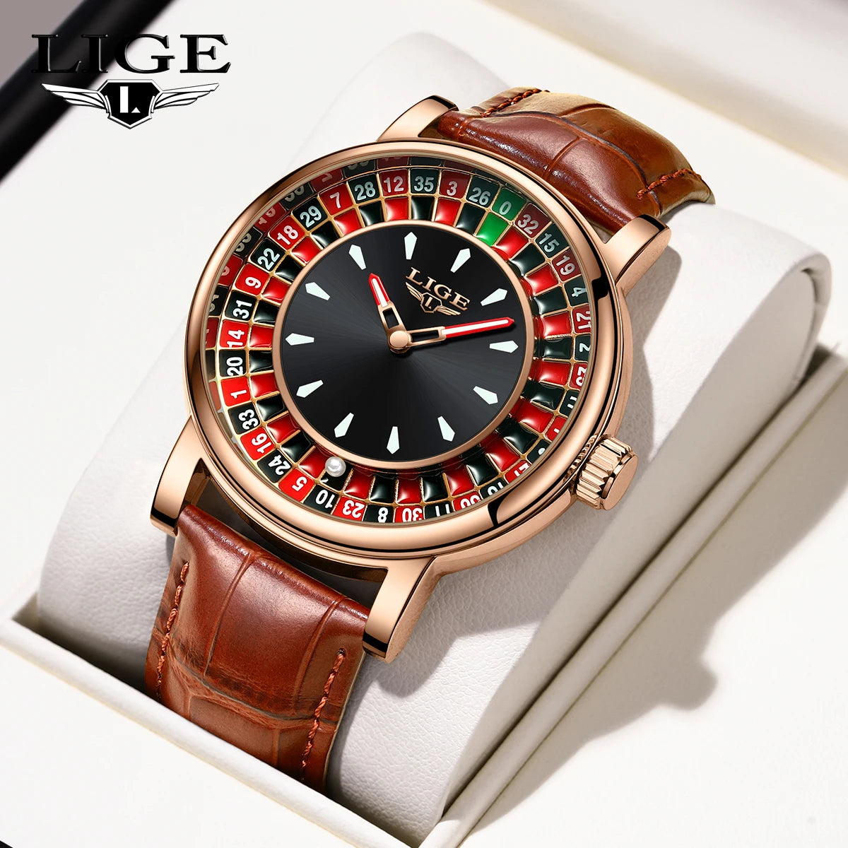 Las Vegas Roulette Watch Waterproof