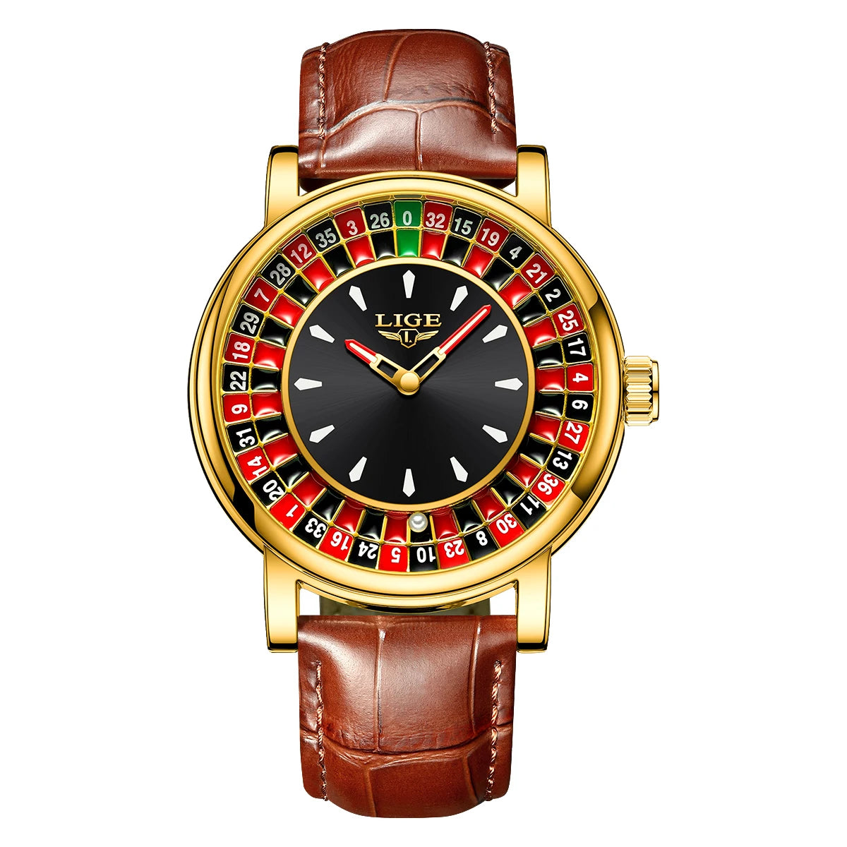 Las Vegas Roulette Watch Waterproof