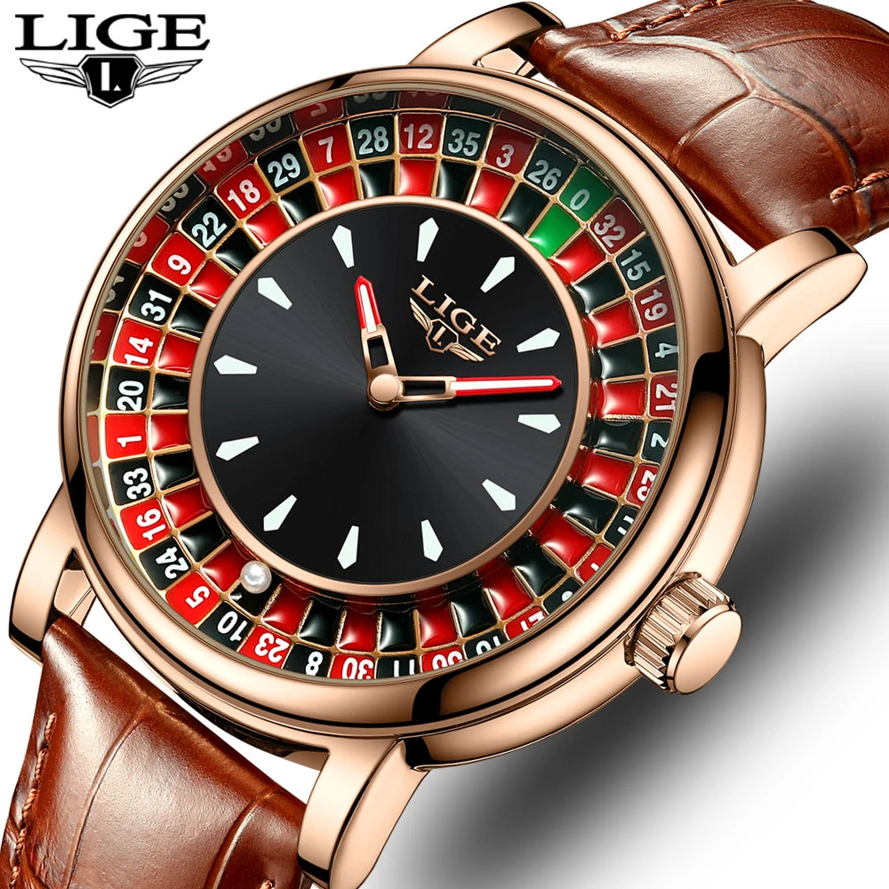 Las Vegas Roulette Watch Waterproof